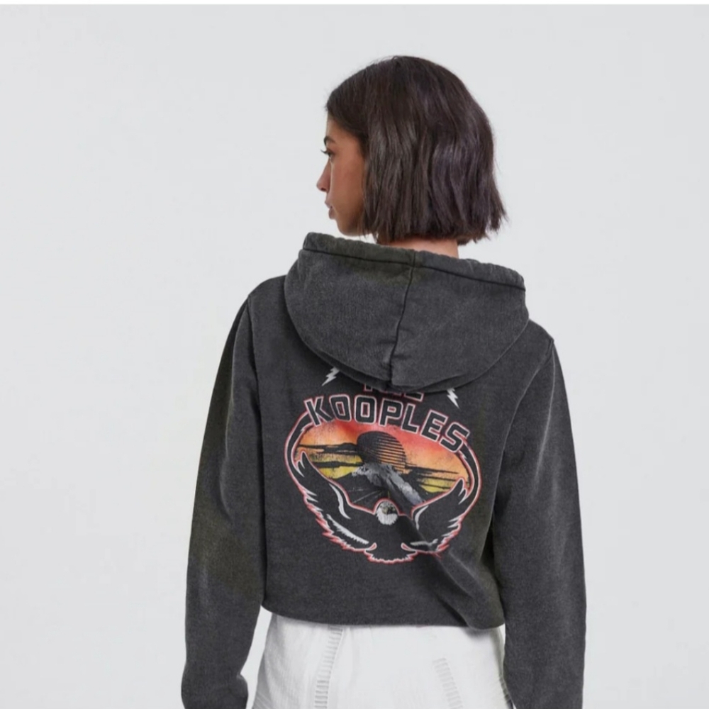 The Kooples cropped Hoodie